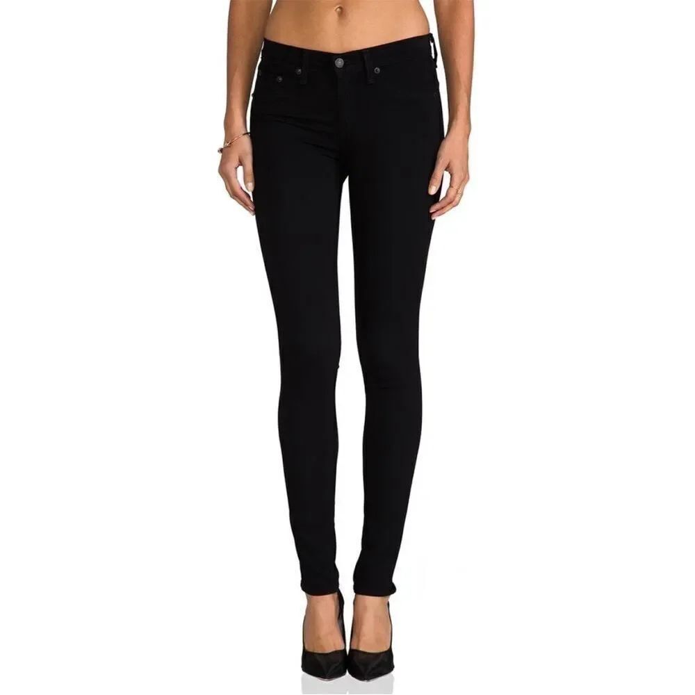 ✨Rag & Bone Skinny Plush Legging Black Sz 30 Jeans✨